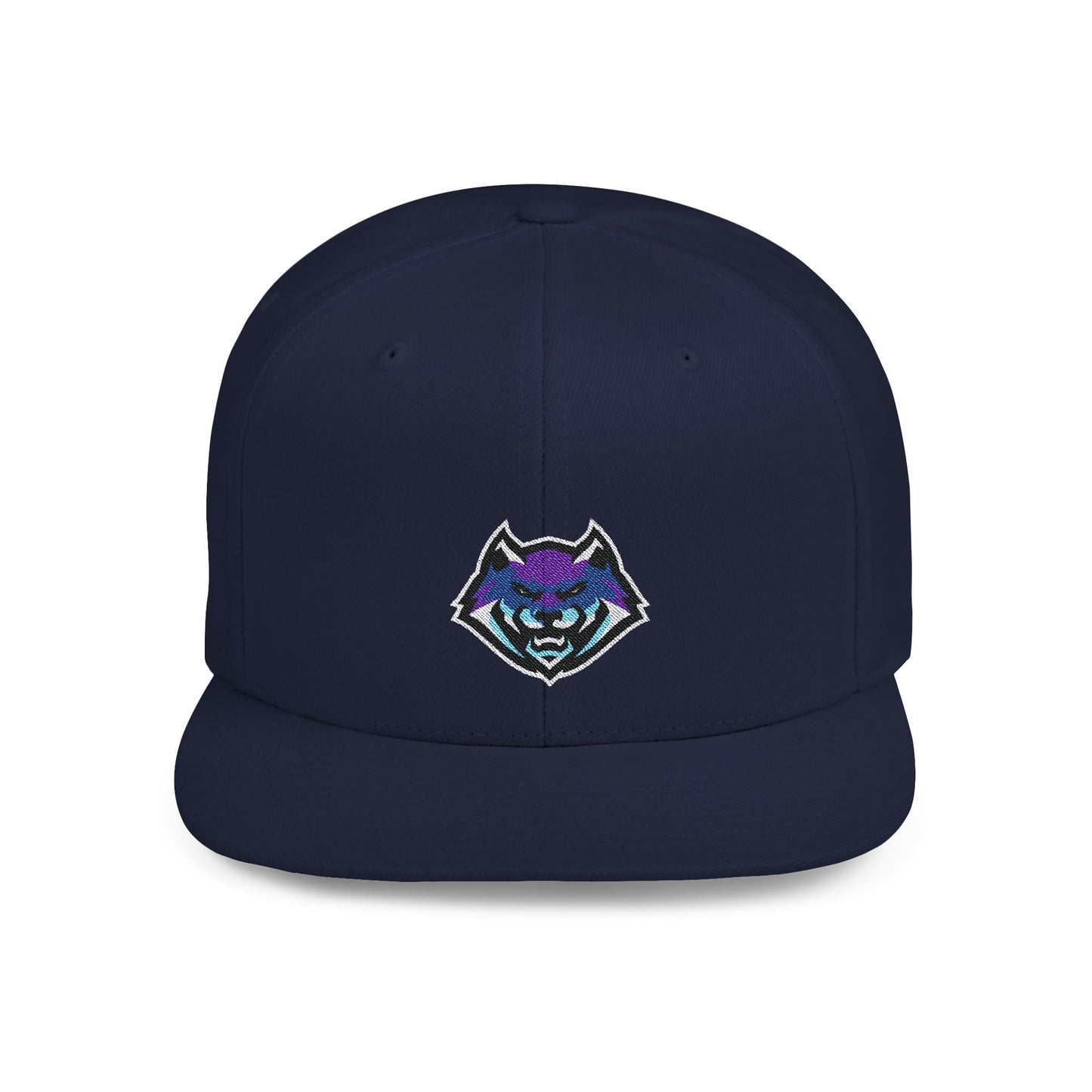 Ozone Flat Bill Snapback (wolf logo)