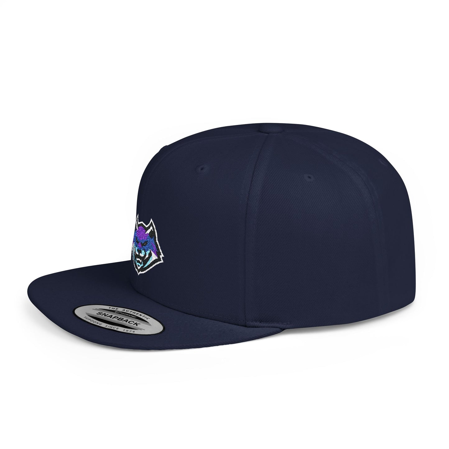 Ozone Flat Bill Snapback (wolf logo)