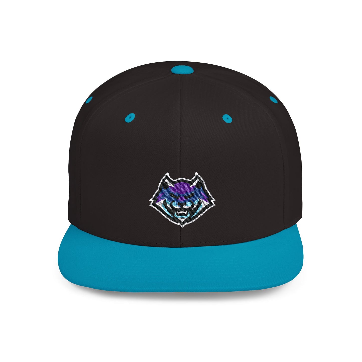 Ozone Flat Bill Snapback (wolf logo)